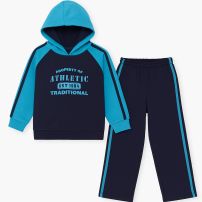 Conjunto Jogging Buzo con Capucha Estampado Athletic