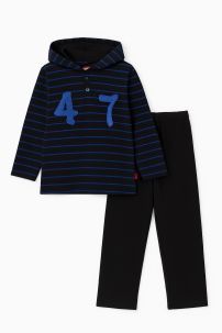 Conjunto Jogging Buzo Rayado y Pantalon