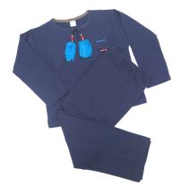 Conjunto Jogging Buzo con Aplique de Plumas y Pantalon