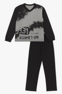 Conjunto Jogging con Buzo Estampado No Limits y Pantalon