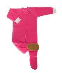 Enterito de Polar con Pie Cuello Mao Liso