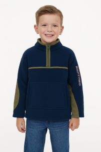 Buzo de Polar con Cierre Liso