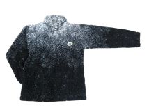 Buzo Polar con Cierre Jaspeado