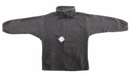 Campera de Polar Liso con Cierre