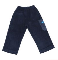 Pantalon de Polar con Bolsillo de Corderoy