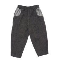 Pantalon Polar con Bolsillo Rayado