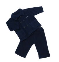 Conjunto de Polar con Saco de Botones y Pantalon