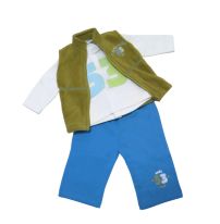 Conjunto Jogging Polar Buzo Estampado Garden Flowers y Pantalon