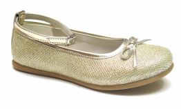 Balerina Con Moño y Pulsera Lurex