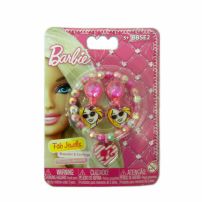 Set Barbie - Pulsera y Aritos - Bijouterie