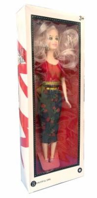 Muñeca Articulada en Caja con Visor