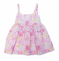 Vestido  Solero Tela Plana Floreado