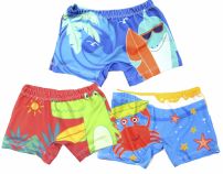 Malla De Baño Short De Lycra Estampado Animal 