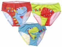 Malla Zunga Slip De Lycra Estampado Dinosaurio