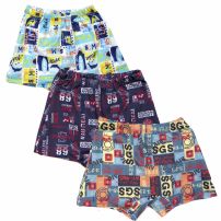 Malla De Baño Short De Lycra Estampado Urbano 