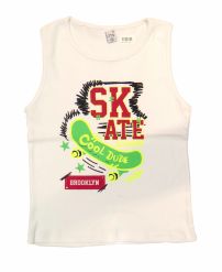 Musculosa Con Estampa Skate