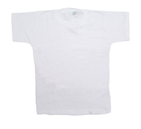 Remera Manga Corta Lisa Algodon colegial