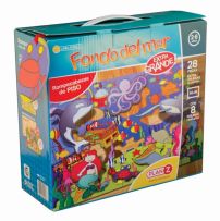 Puzzle Gigante - Fondo Del Mar - 28 Piezas 