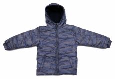 Campera De Abrigo Camuflada Con Polar interior