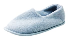 Pantufla Towel Con Textura Huellita