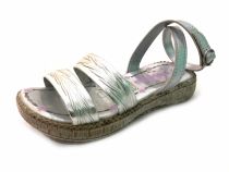 Sandalia Tiras Hebilla - Agarre Al Tobillo 