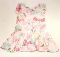 Vestido Algodon Estampado Flores