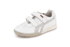 Zapatilla Cuero Doble Velcro 