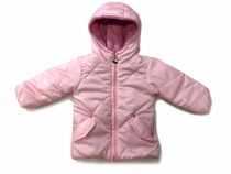 Tapado Abrigado Nena Liso Matelase - Con Piel Interior 