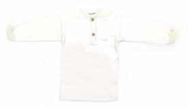 Camiseta Manga Larga Con Botones 