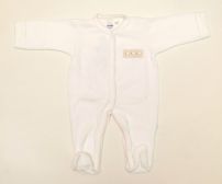 Enterito Pierna Larga De Toalla Con Bordada 