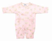 Enterito Pierna Largo Algodon Estampado Osos Sin Pie 