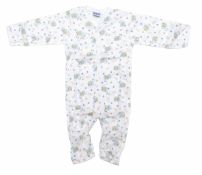 Enterito Pierna Larga Algodon Estampado Sin Pie 