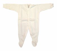 Enterito Algodon Con Pie Manga Larga Liso 