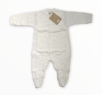 Enterito Manga Larga Liso con Botones Adelante Sin Pie 