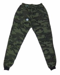 Pantalon Jogging Friza Con Puño Camuflado 