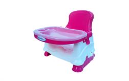 Booster para comer con bandeja y altura regulable