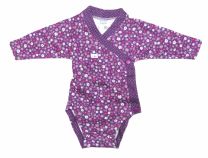 Body Manga Larga Estampado Flor y Lunares