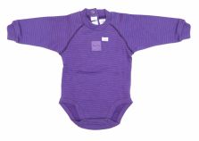 Body Manga Larga Estampado Rayado