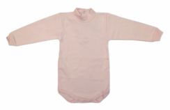 Body Manga Larga Media Polera Interlock