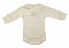 Body Manga Larga Bordado