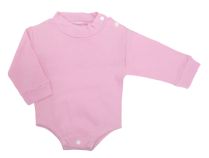 Body Manga Larga Media Polera Liso