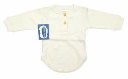 Body Manga Larga Liso con 2 Botones