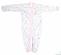 Enterito Manga Larga Cuello Mao Sin Pie Estampado 