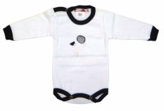 Body Manga Larga Estampado Flor 