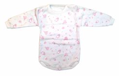 Body Manga Larga Estampado 