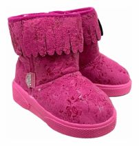 Pantubota Con Flecos y Cordero Interior