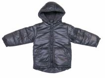 Campera Varon Lisa Con Polar Interior