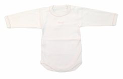 Body Manga Larga Con Picot Color 