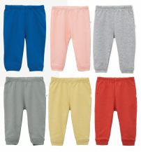 Pantalon De Algodon Sin Pie Liso 