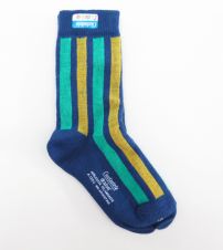 Media Zoquete De Cashmilon Rayada 